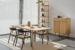 Cabinet en bois de chêne 90x45x10cm Fawn - Gazzda