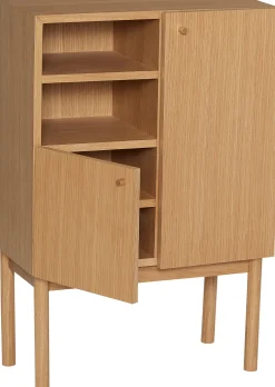 Cabinet en bois de chêne 60x32xh90cm Nobby - Hübsch