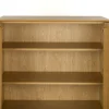 Cabinet en bois d'hévéa et placage en frêne 45x100x120cm Raster - Zuiver