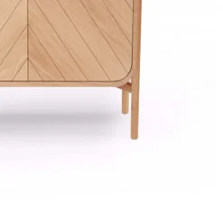 Cabinet en chêne naturel 120,5 x 45 x 130 cm Marius - Hartô