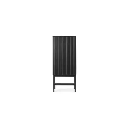 Cabinet en chêne noir 70x43x166,5cm Rib - Normann Copenhagen