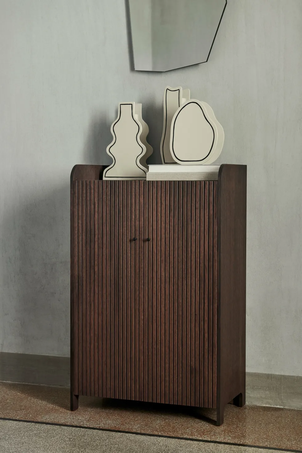 Cabinet en chêne 110 x 73 cm Sill - Ferm Living