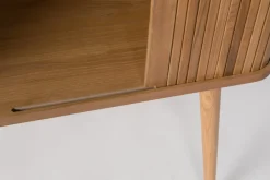 Cabinet en frêne naturel 140cm Barbier - Zuiver