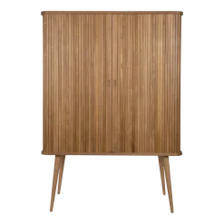 Cabinet en frêne naturel 140cm Barbier - Zuiver
