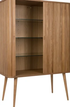 Cabinet en frêne naturel 140cm Barbier - Zuiver