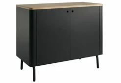 Cabinet en métal noir Edgar - Resistub