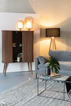 Cabinet en noyer 140cm Barbier - Zuiver