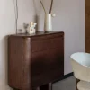 Cabinet en placage en frêne marron 40x100x98cm Herman - Dutchbone