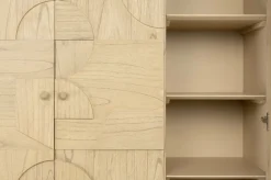 Cabinet rectangulaire en bois beige Zulgo - Versmissen