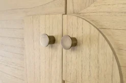 Cabinet rectangulaire en bois beige Zulgo - Versmissen