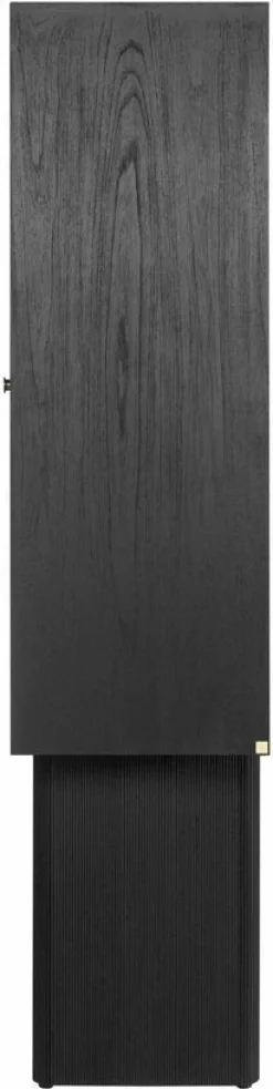 Cabinet rectangulaire en bois noir Zulgo - Versmissen