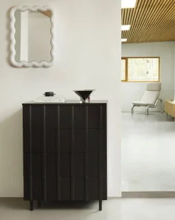 Cabinet à 4 tiroirs en chêne noir Rib - Normann Copenhagen