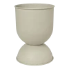 Cache-pot beige Hourglass L - Ferm Living