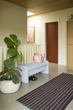 2 Cache-pots en métal beige et vert clair Maru - Hübsch