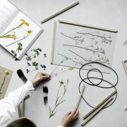 Cadre design à suspendre Frame Chêne A2 - Moebe