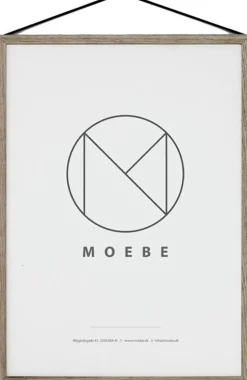 Cadre design à suspendre Frame Chêne A2 - Moebe