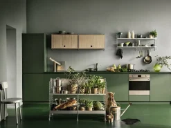 Caisson en chêne avec porte rabattable - String furniture