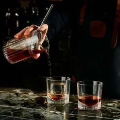 Caldera Set de 4 verres à whisky 270Cc - Nude Glass