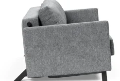 Canapé convertible avec accoudoirs twist granite 160-200cm Cubed 02 - Innovation Living