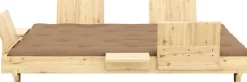 Canapé convertible avec 4 dossiers, tables d'appoints, matelas mocca Social sofa bed- Karup Design