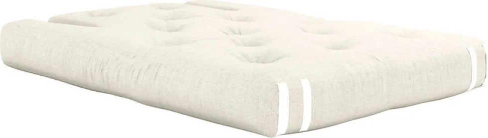 Canapé convertible en coton et lin 140x122x70cm Hippo - Karup Design