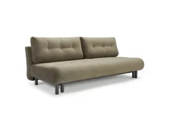 Canapé convertible en polyester recyclé kaki 200x108x79cm Nabli - Innovation living