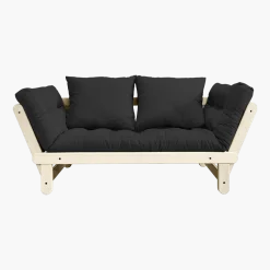 Canapé convertible 2 places anthracite Beat - Karup Design
