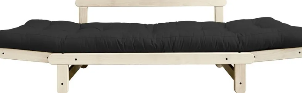 Canapé convertible 2 places anthracite Beat - Karup Design
