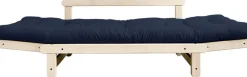 Canapé convertible 2 places bleu foncé Beat - Karup Design