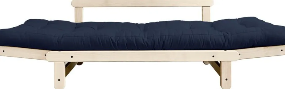 Canapé convertible 2 places bleu foncé Beat - Karup Design