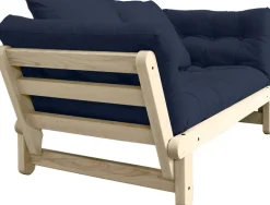 Canapé convertible 2 places bleu foncé Beat - Karup Design