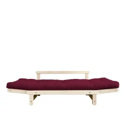 Canapé convertible 2 places bordeaux Beat - Karup Design