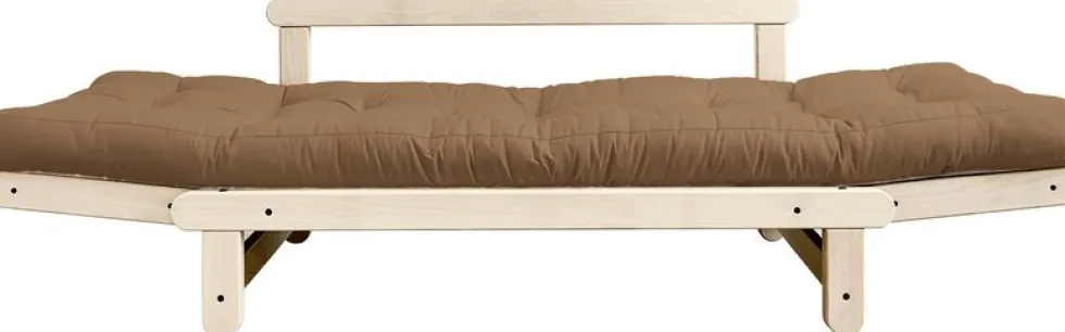 Canapé convertible 2 places mocca Beat - Karup Design