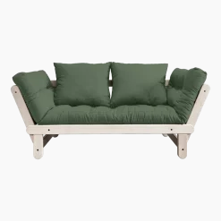 Canapé convertible 2 places vert clair Beat - Karup Design