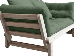 Canapé convertible 2 places vert clair Beat - Karup Design