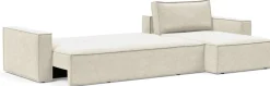 Canapé d'angle convertible taura off white 145-300cm Newilla - Innovation Living
