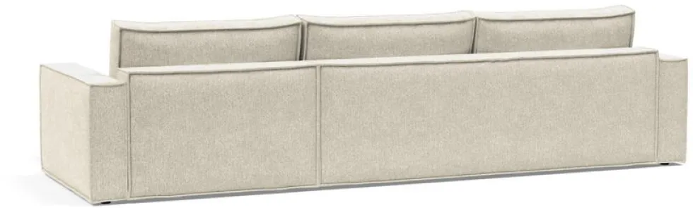 Canapé d'angle convertible taura off white 145-300cm Newilla - Innovation Living