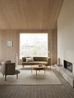 Canapé d'angle droit en chêne huilé et assise fiord 551 197cm RF1903 - Carl Hansen & Søn