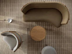 Canapé d'angle droit en chêne huilé et assise fiord 551 197cm RF1903 - Carl Hansen & Søn