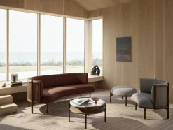 Canapé d'angle droit en chêne huilé et assise hallingdal 100 197cm RF1903 - Carl Hansen & Søn
