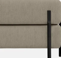Canapé d'angle droit modulable beige Palo - Hem