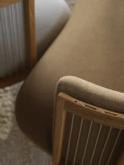 Canapé d'angle gauche en chêne huilé et assise hallingdal 100 197cm RF1903 - Carl Hansen & Søn