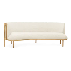 Canapé d'angle gauche en chêne huilé et assise hallingdal 100 197cm RF1903 - Carl Hansen & Søn