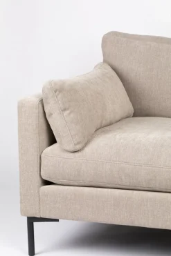 Canapé d'angle 7 places en polyester latte 318cm Summer - Zuiver