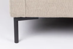 Canapé d'angle 7 places en polyester latte 318cm Summer - Zuiver