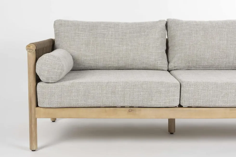 Canapé d'extérieur et table basse en bois d'acacia Oasis - Dutchbone