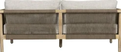 Canapé d'extérieur et table basse en bois d'acacia Oasis - Dutchbone