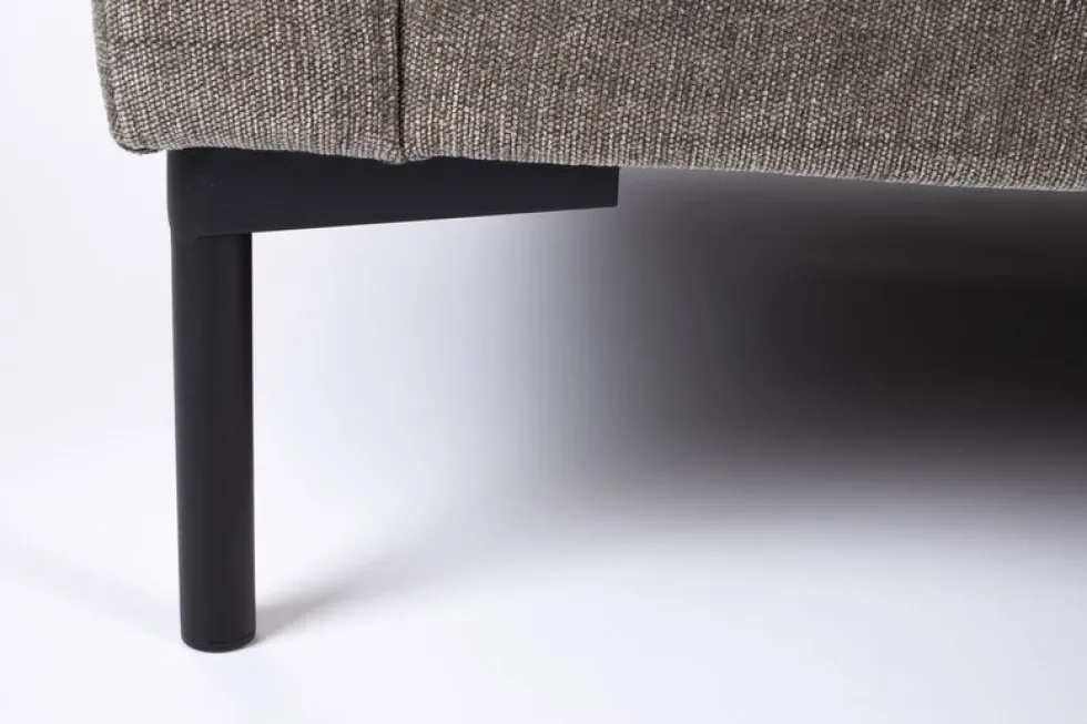 Canapé droit 3 places en polyester coffee 230cm Summer - Zuiver