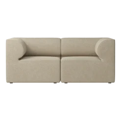 Canapé droit 2 places en tissu audo bouclé 02 Eave - Audo