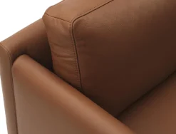 Canapé en cuir cognac 170,5 x 87 cm Rar - Normann Copenhagen